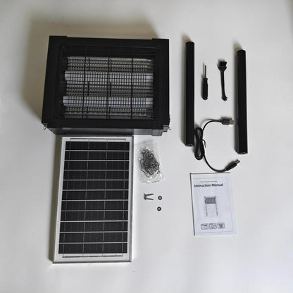 Outdoor Mosquito Zapper – Solar Powered & IPX4 Rated