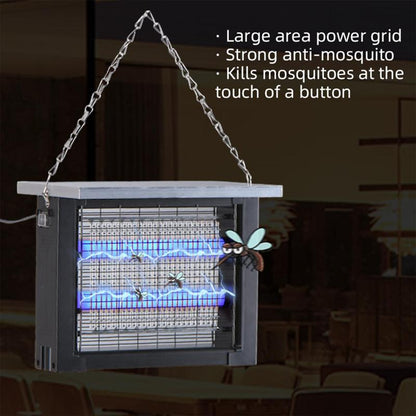 Outdoor Mosquito Zapper – Solar Powered & IPX4 Rated